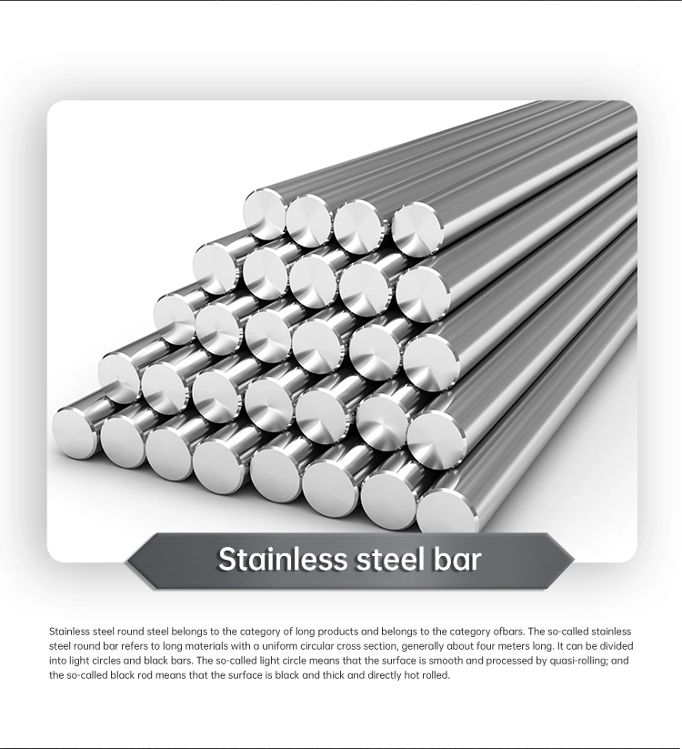 Factory Direct Selling Stainless Steel Round and Square Bars Stainless Angle and Channel Steel Customized Flat Bars H I Beams From China Supplier