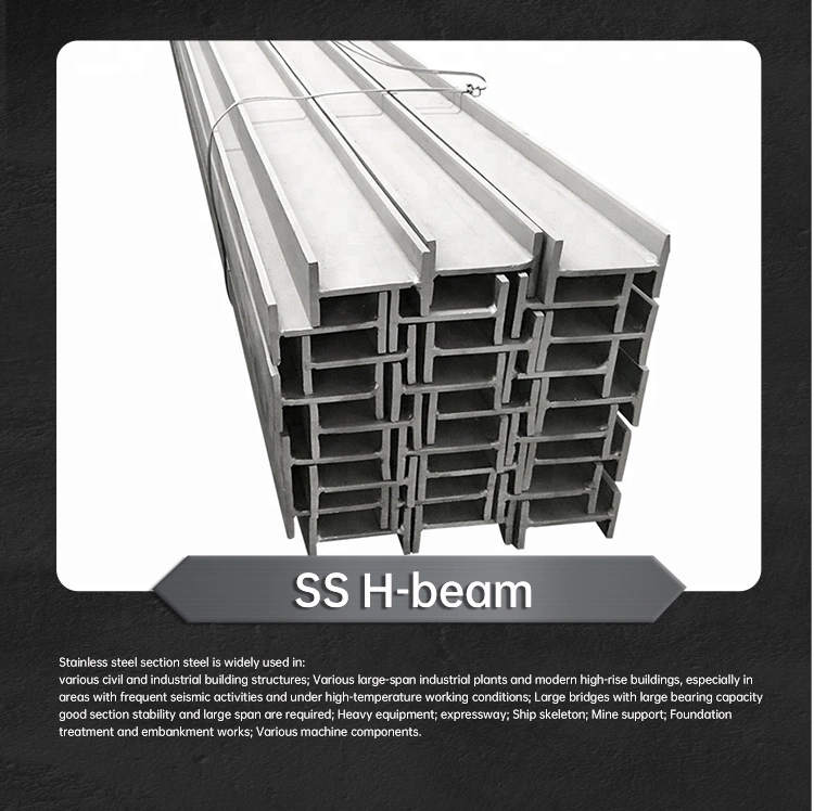 Factory Direct Selling Stainless Steel Round and Square Bars Stainless Angle and Channel Steel Customized Flat Bars H I Beams From China Supplier