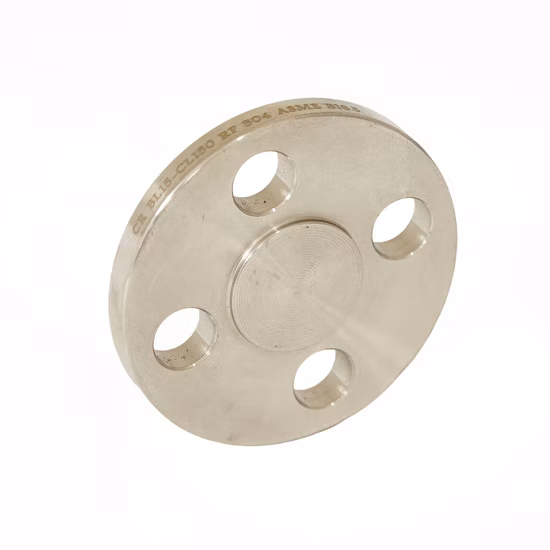 B16.9 JIS B2311 DIN2605 Stainless Steel Flange Forged Blind Flange Spectacle Flange