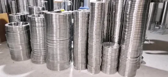 Counter Stainless Steel Flanges, Heat Exchanger Reducing Weld Neck Flange 4 Inch